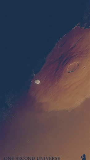 Dawn of the Giant — Phobos Over Olympus Mons (Mars I)