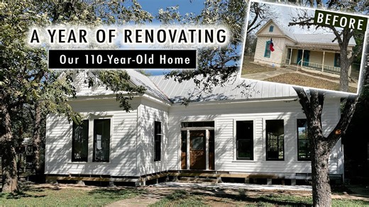 A Year Renovating Our 110-Year-Old Home: Before and After