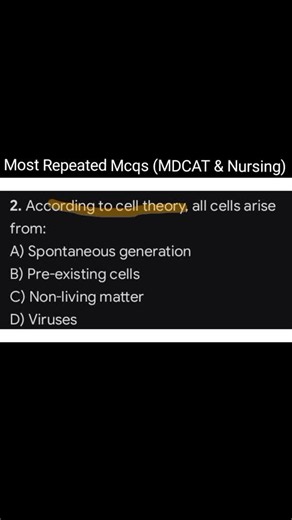 #ZoologyAcademy#MDCAT2026#MDCATBiology#CellBiology#TheCell#BiologyMCQs#MDCATPreparation