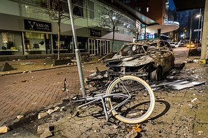 PICS: Netherlands hit by third night of violent Covid-19 protests | The Citizen