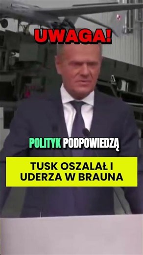 Tusk NASTILY attacks Grzegorz Braun...