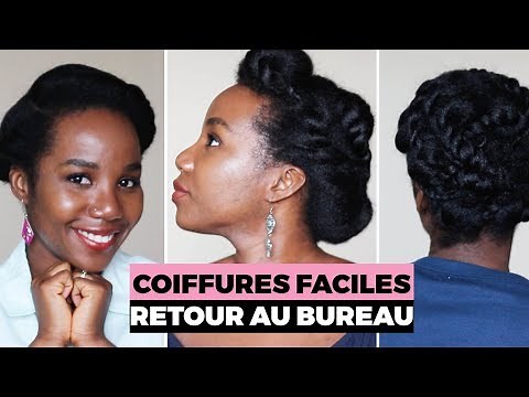 CHEVEUX CRÉPUS: 5 COIFFURES FACILES POUR LE BUREAU
