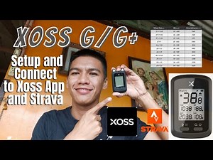 PAG SETUP AT PAG CONNECT NG XOSS G/G+ SPEEDOMETER SA XOSS APP AT STRAVA EhmJhey TV