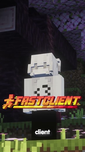 This will give you superpowers! #minecraft #minecraftmemes #smp #minecraftshorts #fastclient