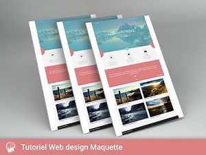 Tutoriel Web Design - Maquette Web / Adobe XD