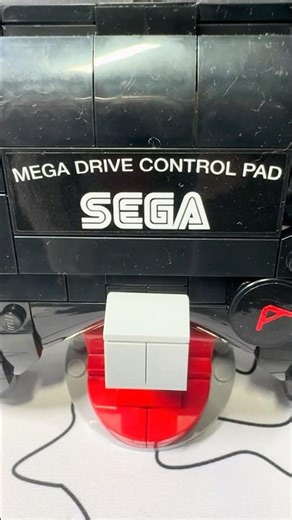 40769: Sega Genesis Controller #lego#sonic#sonicthehedgehog#sega#segagenesis#megaman#retrogaming