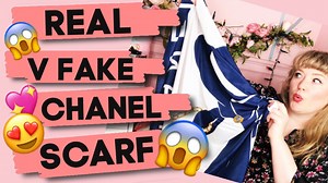 REAL V's FAKE! How To Authenticate A Chanel Silk Scarf