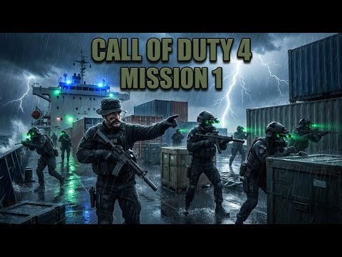 Call of Duty 4: Modern Warfare – Mission 1 Walkthrough | Crew Expendable