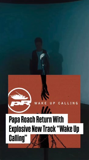 Wired Head News on Instagram: "Papa Roach officially released their new single “Wake Up Calling” today, following a surprise live debut last week at Nashville’s Whiskey Jam, where artists and industry insiders were the first to experience the track in an intimate, high-impact setting. Produced by Colin Brittain (Linkin Park, All Time Low, A Day To Remember), the song explores themes of human connection, self-reflection, and emotional dependence. Vocalist Jacoby Shaddix describes it as one of the