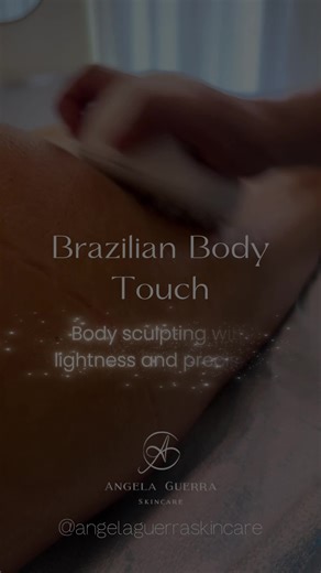 🤎 Brazilian Body Touch is a technique that combines precise, continuous movements to sculpt, drain and redefine the body's natural contours. The results is a lighter, firmer, and more harmonious silhouette, combining wellbeing and aesthetics in a single touch.
