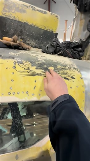 cheese pilot on Instagram: "One of the biggest problems with a #lakeamphibian is the squishy roof that leads to your paint cracking with a little bit of epoxy and carbon fiber we can fix that problem right up #aviation #cheesepilot #pilotlife #flying"