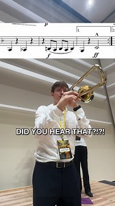 playing slide trumpet at the trumpet choir at IWBTC! | TromboneTimo