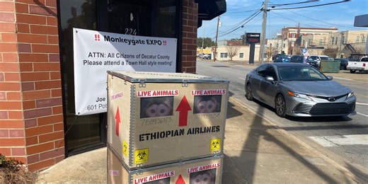 UPDATE: DA files new motion in monkey facility battle, Decatur Co. residents send symbolic message through monkey expo