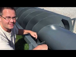 GreenBug Energy off grid Archimedes screw generator - Video 2 of 6