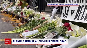 1M views · 22K reactions | Sunt ore de jale și furie în Serbia vecină, după masacrul comis de un baiat de 13 ani într-o școală bună din Belgrad. Oamenii s-au strâns cu miile în locul unde Kosta, altfel un elev model, și-a împușcat mortal opt colegi, dar și pe paznic. | StirileProTV | Facebook