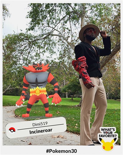 Dimitri / Dimi | #ad We’re celebrating Pokémon’s 30th anniversary with the new “What’s Your Favorite?” camera feature in Pokémon GO! Choose your favorite... | Instagram