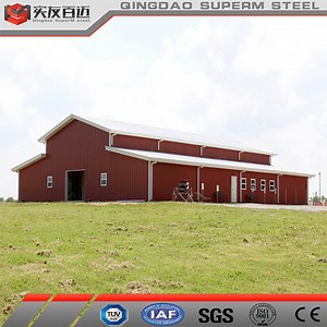 [Hot Item] Prefabricated Steel Structure Metal Barns Storage Building
