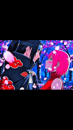 ITACHI KISS SAKURA #itachi #sakura #sasuke