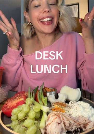 Desk Lunch Ideas: Turkey, Mac Salad & Chicken Bouillon Twist