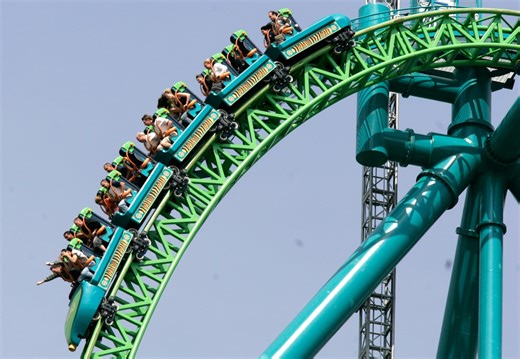 Iconic Kingda Ka coaster is gone. But one car just took an epic 1,700-mile final ride.