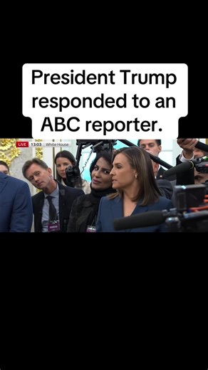President Trump's Engaging Response to Reporters
