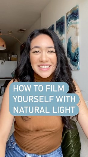 Instagram for Business on Instagram: "When it comes to recording yourself for a piece of content, like a tutorial on IGTV, Reels or Instagram Live, lighting is everything. Here, Sarah Vella-Labrador (@sarahv_l), a Content Strategist on the Facebook Global Business Marketing Team, gives us the inside scoop on how to find your angles and make natural light work for you, so you can give your audience your best shot and show off your business. 💡"