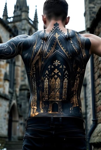 Crazy back! #tattoo #viralvideos #fyp