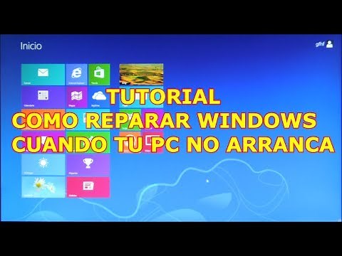 Tu PC NO ARRANCA...Tutorial COMO REPARAR WINDOWS 8 SIN FORMATEAR