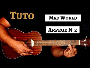 Tuto Ukulélé facile pour débutant Gary - Jules Mad World (Accords et Paroles)
