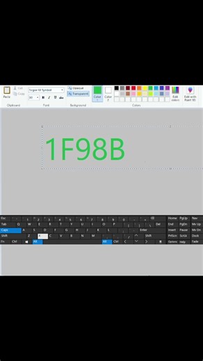 Make a Butterfly in MS Paint Using This Shortcut! 🦋⚡ || ‪@hasanitofficial‬ 🤢🤢