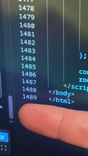 The one huge HTML file ￼#linux #mycomputer #HTML