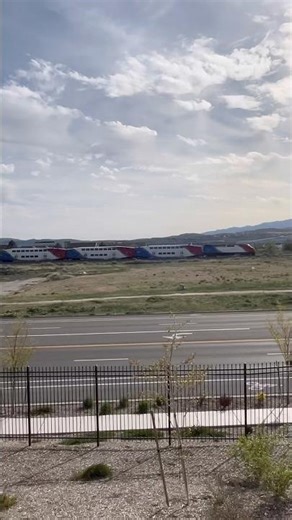 UTA FrontRunner going by #uta #frontrunner #train #utah #shorts #shortsfeed #foryou