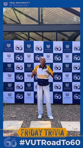 #vutfunfacts #vutroadto60 #proudtobevut | Vaal University of Technology (VUT)
