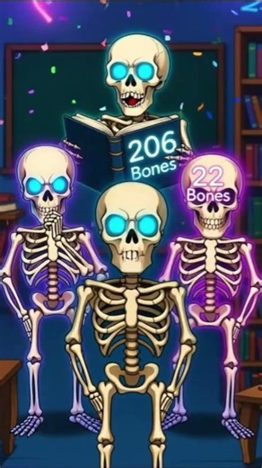 💀 “5 Crazy Skeleton Facts You Won’t Believe! | Viral YouTube Shorts” #viral #funnyskeletons #Bones