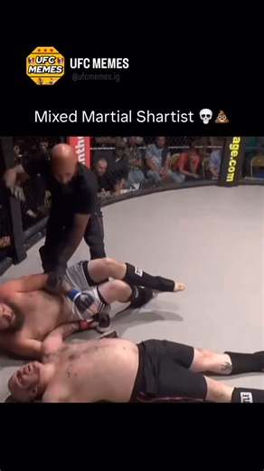 MMA MEMES on Instagram: "First we had a pee choke now a poop choke 💀 @ufcmemes.ig @ufcmemes.ig @ufcmemes.ig #mma #shart #poop #funny #meme #sport #fight #comedy #humor #sportsentertainment #ufcmemes #fypage #fyp #reels #dank #viral #submission #choke #facebook #instagram"