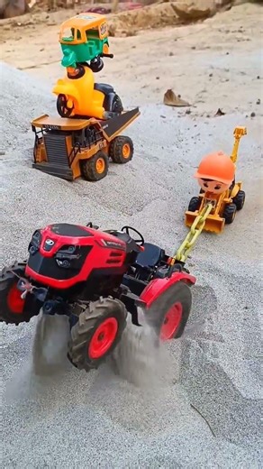 Unboxing sonalika Tractor trolley ¢ Farm Mahindra RCtruck model Testing Review #sonalika #tractor