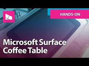 Microsoft Surface PixelSense 'Coffee Table' Hands On