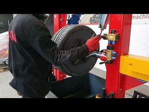 COTON AQUATEST 13-22" tyre testing machine - water and pressure testing