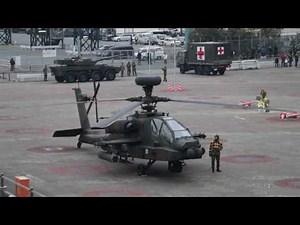 JGSDF AH-64D Apache longbow engine start