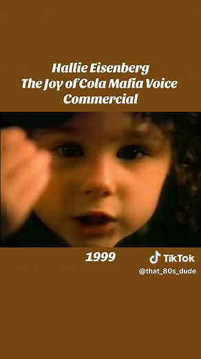 Randomly popped into my head a moment ago so I had to share this classic commercial with you. Who remembers this one starring Hallie Eisenberg (Paulie) as The Pepsi Girl, doing the mafia voice?
