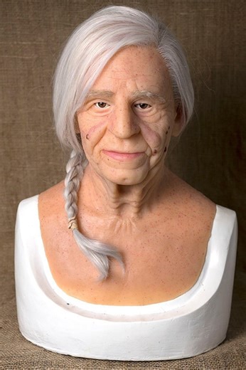 Grandmother Roberta Silicone Mask: Terrifically Realistic Halloween Costume - Etsy