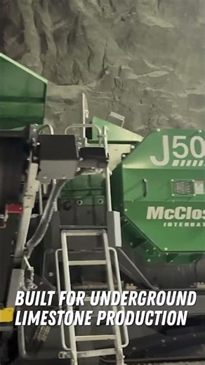 ⛏️ Going underground with the McCloskey J50
