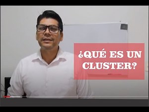 ¿Qué es un cluster?