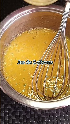 La Crème au citron la plus facile & rapide🍋