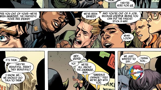 En Secret Invasion #6 Los Vengadores que fueron rescatados por Richards y la Agente Brand se dirigen a toda velocidad a Nueva York, la cual se encuentra desvastado por el ataque Skrull! La Invasión se encuentra en modo full y hay mucho movimiento en las calles! #avengers #fantasticfour #xmen #fblifestyle | Comics-Forever