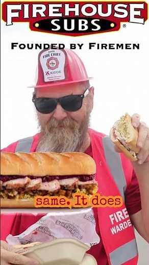 Thanksgiving in a Bun | Firehouse Subs Review #firehouse #foodie