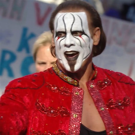 1.7M views · 22K reactions | "The Icon" Sting finally arrived at WrestleMania! | WWE | Facebook