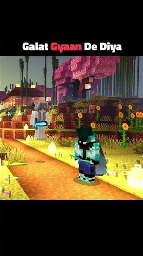 Galat Salah Dedi Aaj Mene Toh 🤔😅 #minecraft