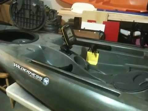 DIY Humminbird PiranhaMax Fish Finder Kayak Mount