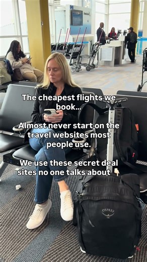 The secret websites we use to find cheap airfare. #travelhacks